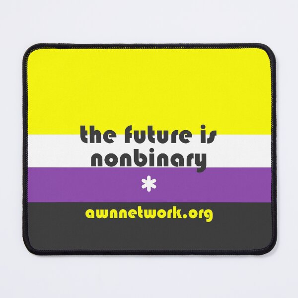 The Future is Nonbinary Mouse Pad