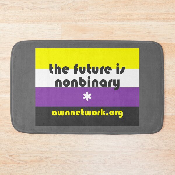 Item preview, The Future is Nonbinary designed and sold by ShopAWN.