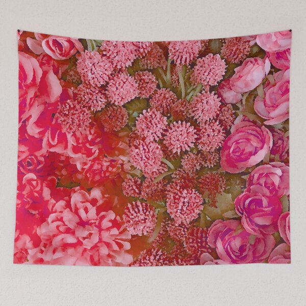 Item preview, Pink shades mix flowers by Iritof designed and sold by iritof.