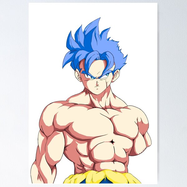 Desenho do Goku super sayajin blue/ssjgssj