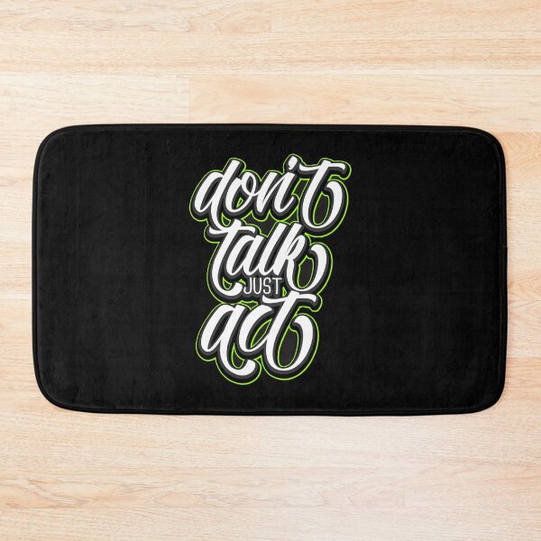 Item preview, Don't  Talk, Just  Act T-shirt  designed and sold by wide26.