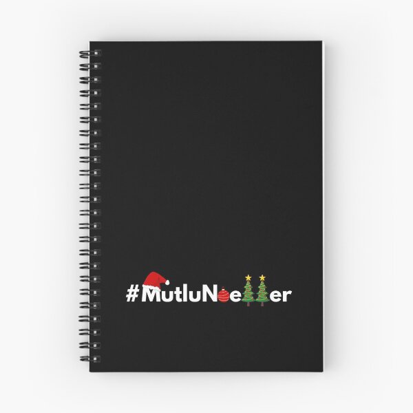 Item preview, Hashtag Mutlu Noeller - Merry Christmas in Turkish - Santa Hat, tree designed and sold by HashtagZone.
