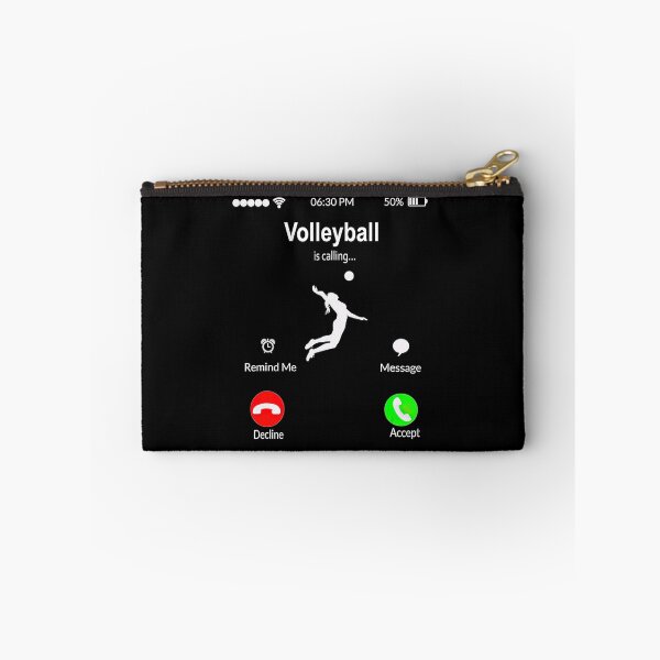 Aperçu de l'œuvre Le volley-ball de filles drôles appelle le grand cadeau d'écran de téléphone créée et vendue par Volleyball1x3hj.