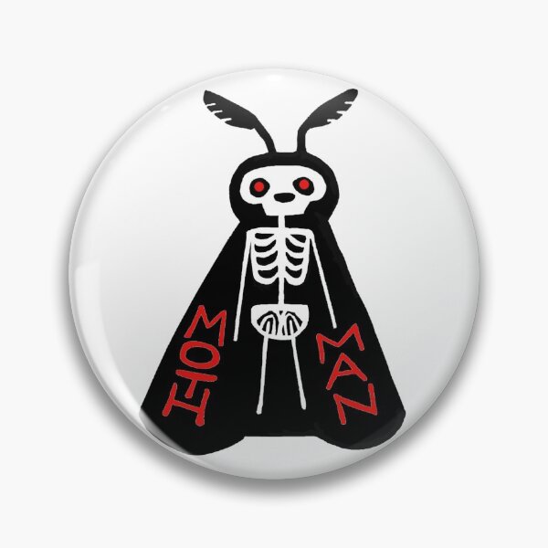 Item preview, MOTHMAN Skeleton Moth Cryptid Creature designed and sold by The Crafty Hag.