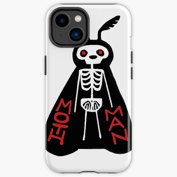 MOTHMAN Skeleton Moth Cryptid Creature iPhone Tough Case