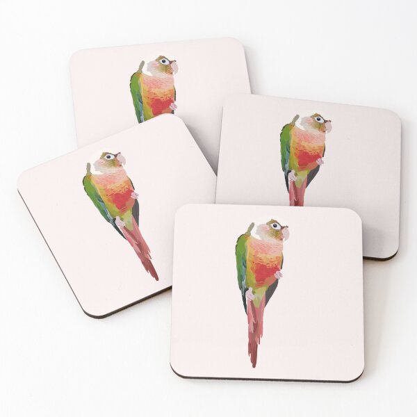Item preview, Rosy Green Cheeked Pineapple Conure designed and sold by JulianaWong.