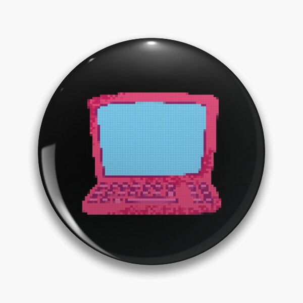 Artikelvorschau, Pixel NFT Art Pink Laptop entworfen und verkauft von RedSparkle.