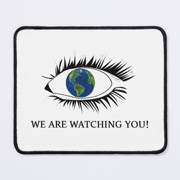 Item preview, WE ARE WATCHING YOU! designed and sold by HONGSOOLSHOP.