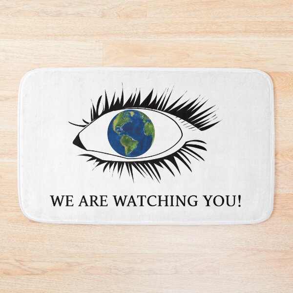 Item preview, WE ARE WATCHING YOU! designed and sold by HONGSOOLSHOP.