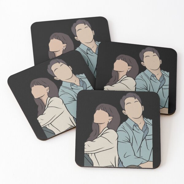 Item preview, Start up kdrama - seo dal mi & nam do san designed and sold by Reets_Redbubble.