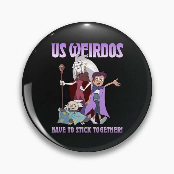 Item preview, US Weirdos Have To Stick Together Shirt The Owl House designed and sold by Blank-Branson.