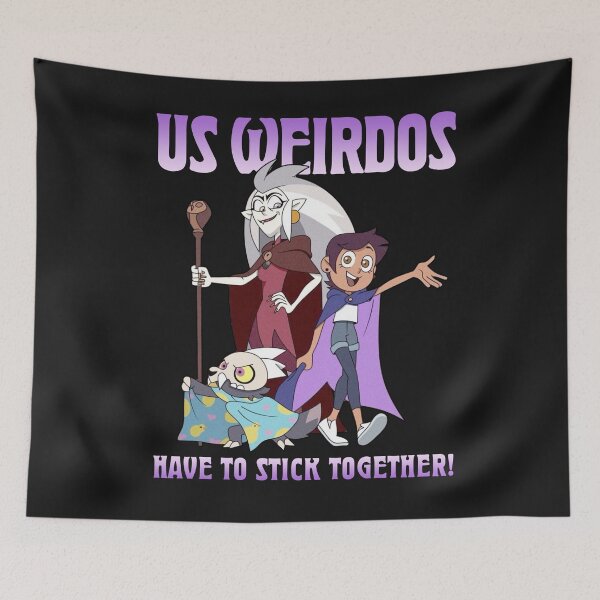 Item preview, US Weirdos Have To Stick Together Shirt The Owl House designed and sold by Blank-Branson.