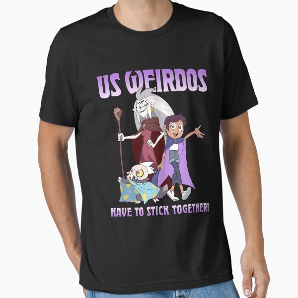 Item preview, US Weirdos Have To Stick Together Shirt The Owl House designed and sold by Blank-Branson.