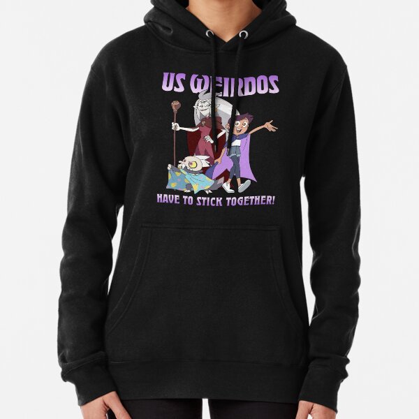 US Weirdos Have To Stick Together Shirt The Owl House Pullover Hoodie