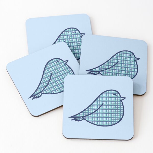 Item preview, Happy Little Blue Bird designed and sold by HollyCat.