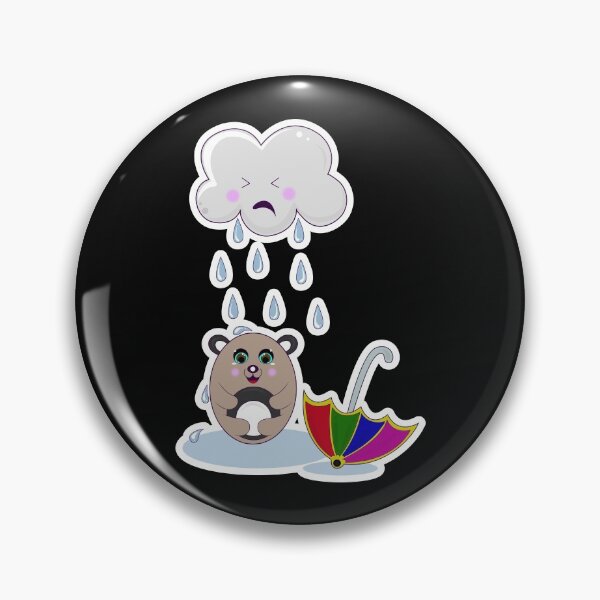 Item preview, Cute kawaii cartoon and rain cloud designed and sold by Cheni-Yathri.