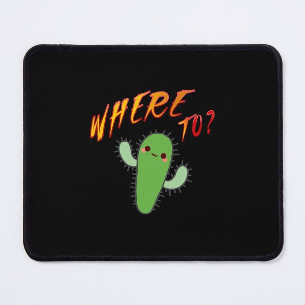 Item preview, WHERE TO? Cute Cactus designed and sold by Printedarts.