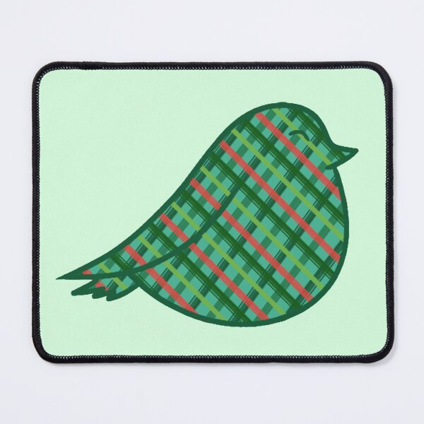 Item preview, Songbird Plaidimal (Hummingbird) designed and sold by HollyCat.