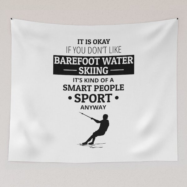 Item preview, Barefoot skiing Water sport Motorboat designed and sold by TastefulTees.
