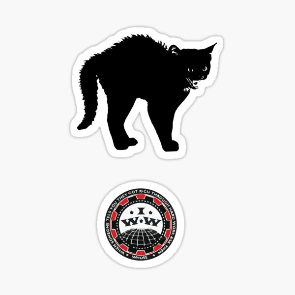 Artikel-Vorschau von Sabo die Katze Internationale Arbeiter der Welt Maskottchen, designt und verkauft von the Code radical.