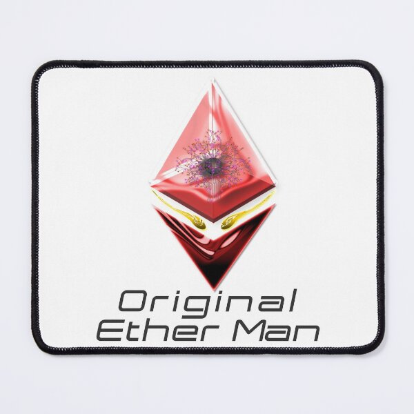 Item preview, T-shirts Original Ether Man Sienna Colored Head With Positronic Brain & Yellow Eyes Black Text designed and sold by Spirit-World.