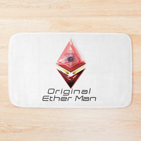 Item preview, T-shirts Original Ether Man Sienna Colored Head With Positronic Brain & Yellow Eyes Black Text designed and sold by Spirit-World.