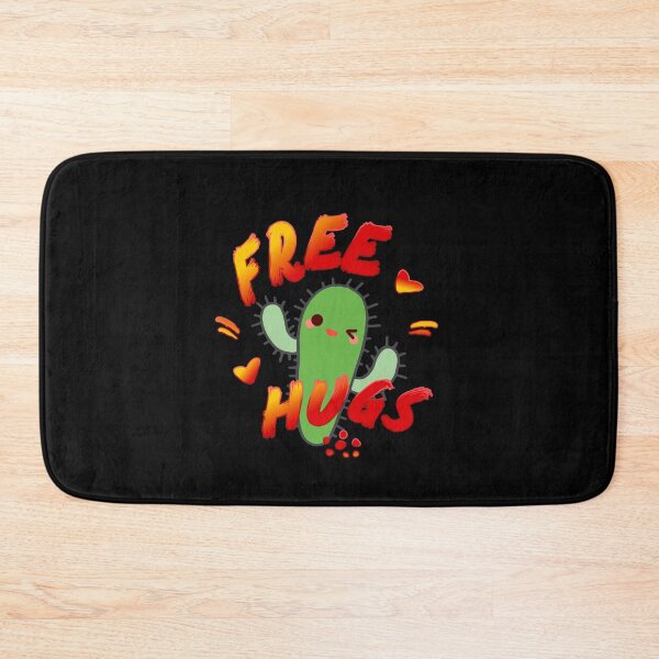 Item preview, FREE HUGS Adorable Cactus designed and sold by Printedarts.