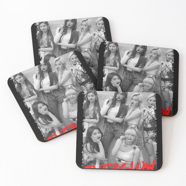 Item preview, Everglow Kpop Group Members Black and White Korean Kpop RGB Color Design Classic designed and sold by cheyawiley.
