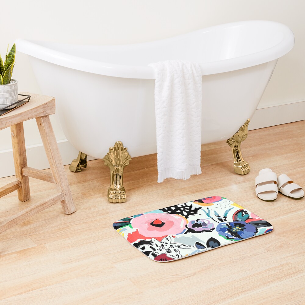 Item preview, Bath Mat designed and sold by graphic-genie.