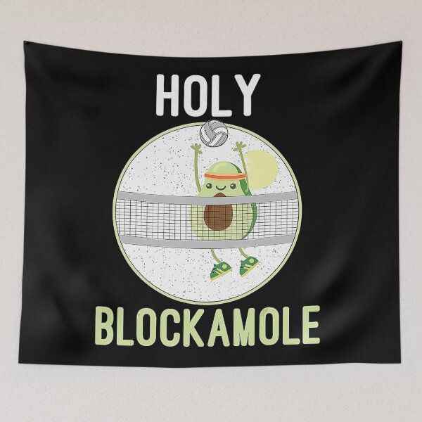Item preview, Holy Blockamole Funny Volleyball Block Avocado n girls  designed and sold by Volleyball1x3hj.