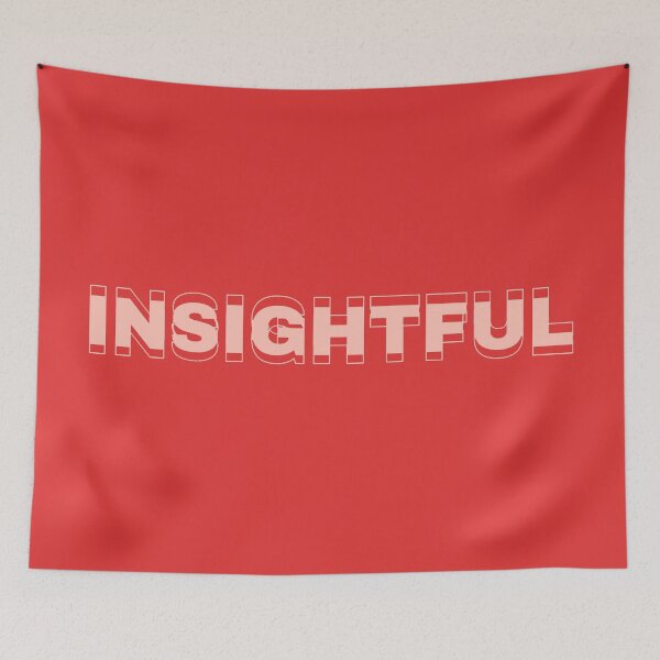 Item preview, Colorful Insightful phrase designed and sold by GAP90.