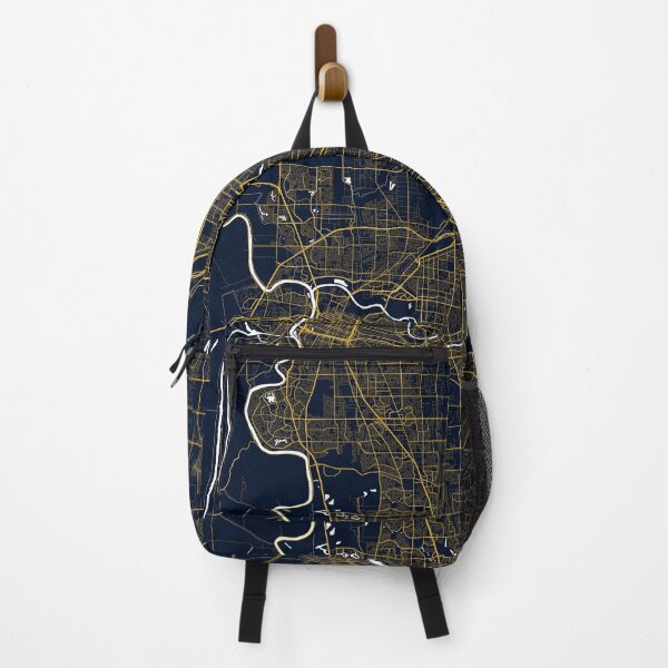 Item preview, Sacramento City Map of California, USA - Gold Art Deco designed and sold by deMAP.