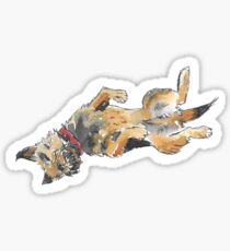 border terrier Sticker