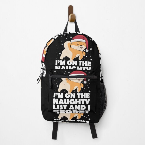 Item preview, I'm On The Naughty List And I Regret Nothing Funny Christmas designed and sold by GravitiTees.