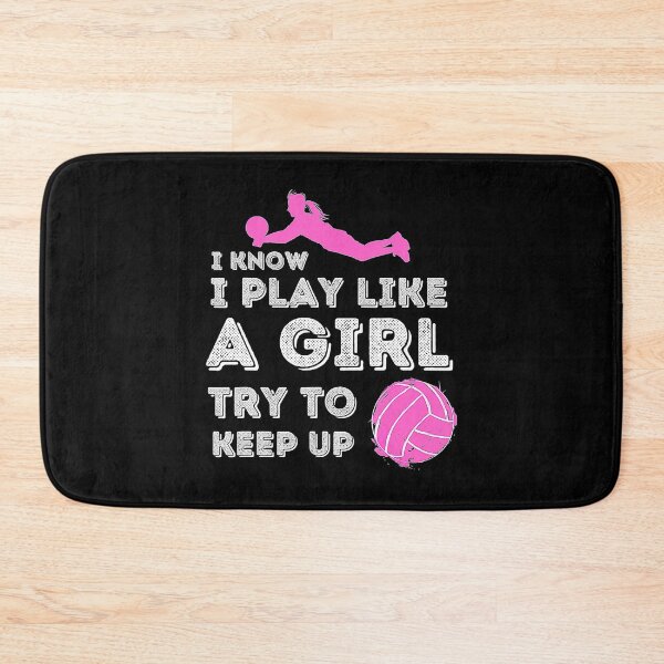 Item preview, I Know I Play Like A Girl Try To Keep Up  Volleyball Lover  designed and sold by Volleyball1x3hj.