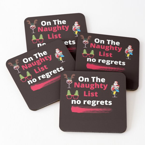 Item preview, On The Naughty List no regrets Shirt designed and sold by Creativevillia.