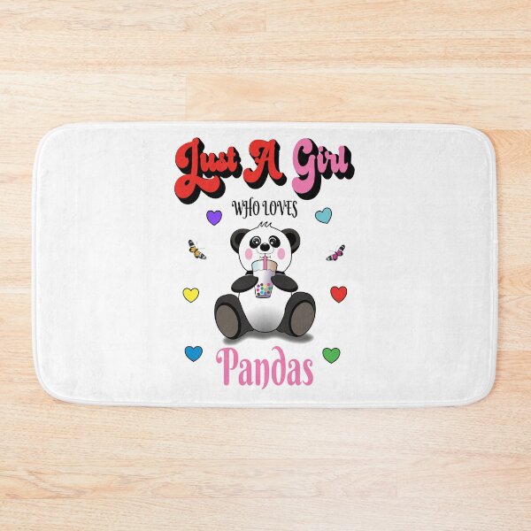 Item preview, Just A Girl who Loves Pandas Who Loves Boba Tea designed and sold by TJHstudio.