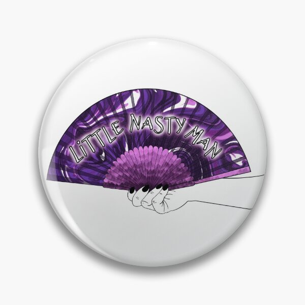 Item preview, Little Nasty Man Fan designed and sold by its-the-is.