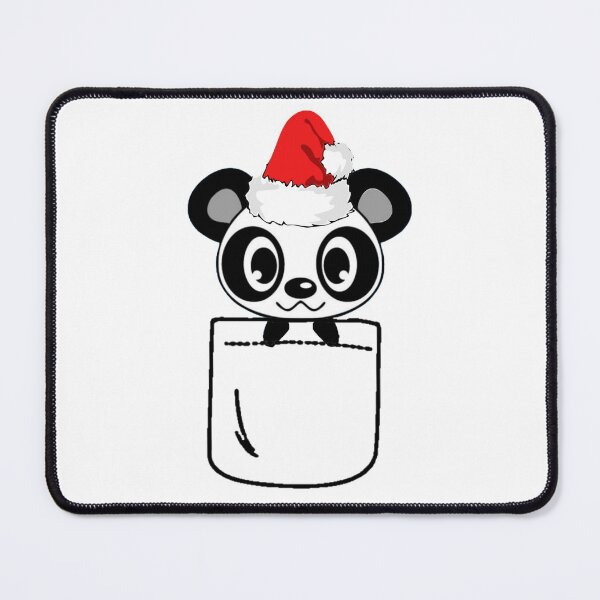 Item preview, CHRISTMAS BABY PANDA IN POCKET designed and sold by SamiJanelle.