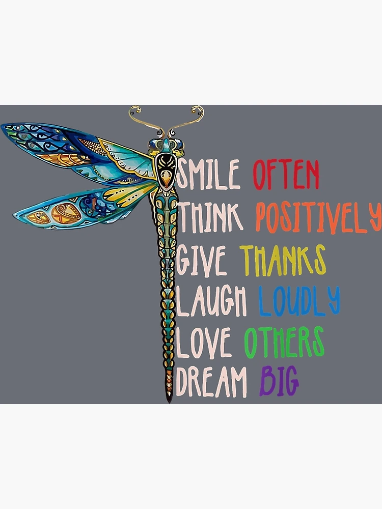 Good Vibes Only Namaste Yoga Art Positive Gifts for Women Teens  Motivational Inspirational Dragonfly Quotes -  Canada