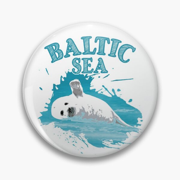 Item preview, Baltic Sea Baltic Sea Vacation Seal Seal designed and sold by Denis Rösler.