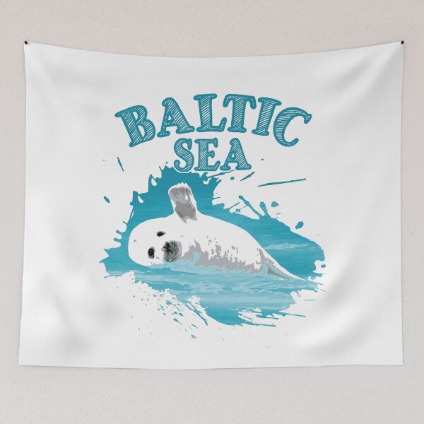 Item preview, Baltic Sea Baltic Sea Vacation Seal Seal designed and sold by Denis Rösler.