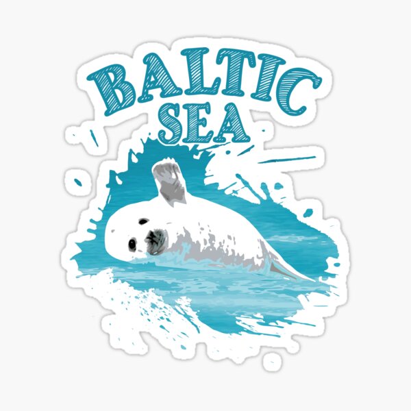 Artikel-Vorschau von Ostsee Baltic Sea Urlaub Robbe Seehund, designt und verkauft von Denis Rösler.