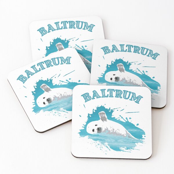 Item preview, Baltrum vacation North Sea island seal seal designed and sold by Denis Rösler.