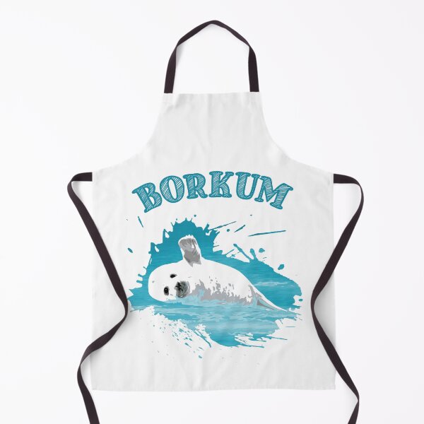 Item preview, Borkum vacation North Sea island seal seal designed and sold by Denis Rösler.