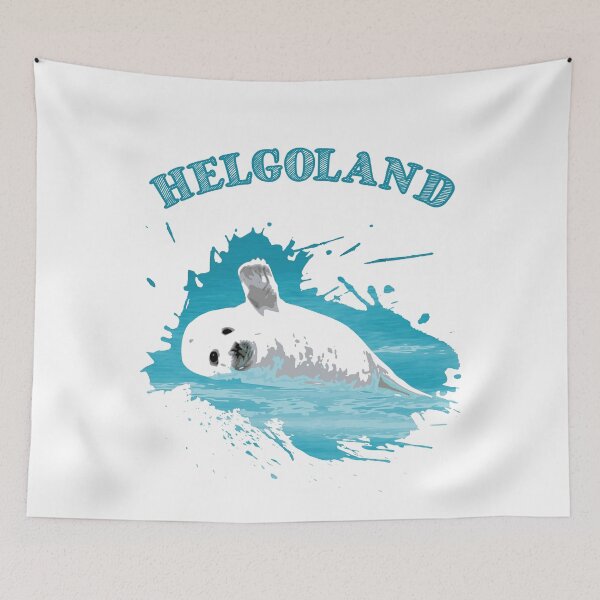 Item preview, Helgoland Vacation North Sea Island Seal Seal designed and sold by Denis Rösler.