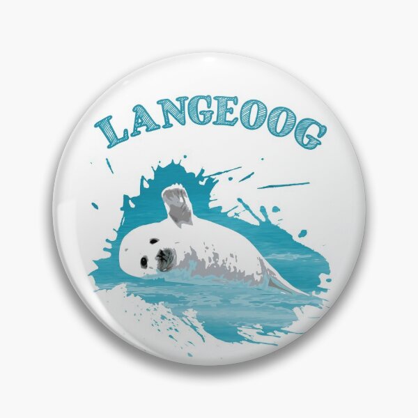 Item preview, Langeoog vacation North Sea island seal seal designed and sold by Denis Rösler.