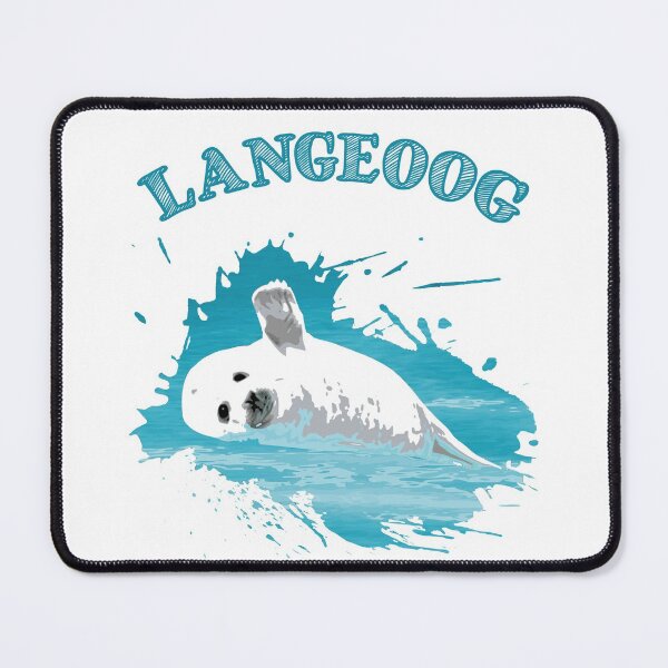 Item preview, Langeoog vacation North Sea island seal seal designed and sold by Denis Rösler.