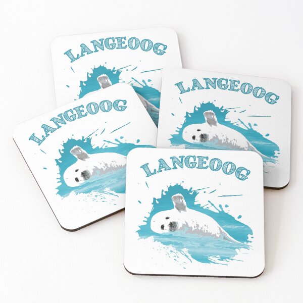 Item preview, Langeoog vacation North Sea island seal seal designed and sold by Denis Rösler.