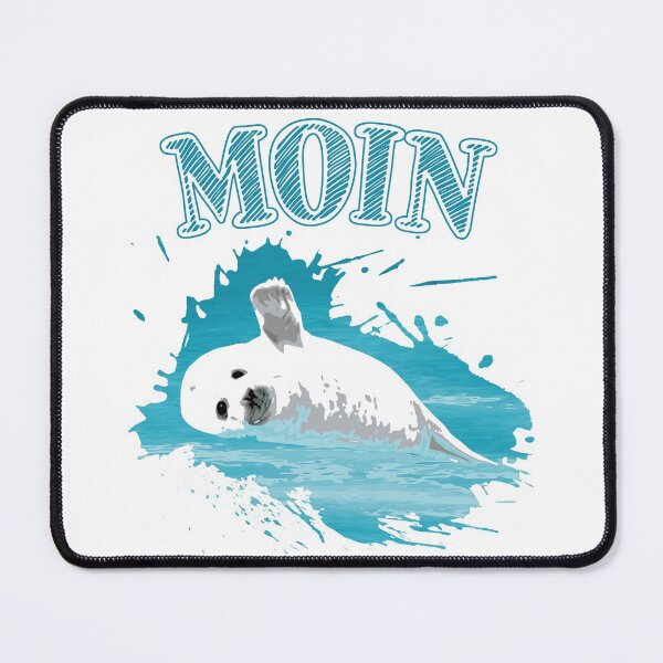 Item preview, Moin North Sea Baltic Sea Vacation Island Seal Seal designed and sold by Denis Rösler.